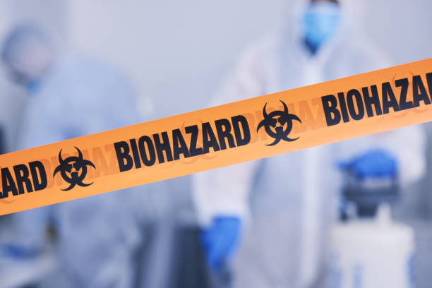 Professional Infectious Disease Decontamination technician working in Woodstock, MD